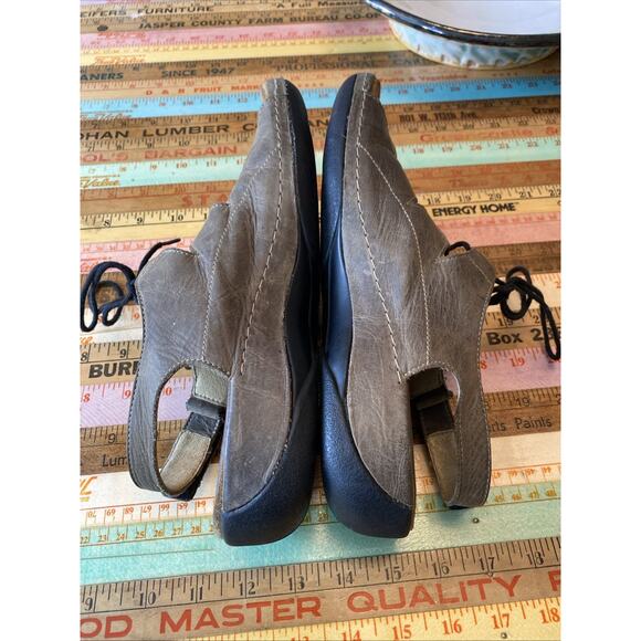 Wolky Kite Ghillie Lace Up Comfort Sandals Size 41 US 10 Leather Adjustable - Picture 9 of 13